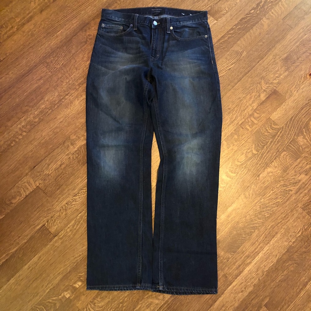Men’s Banana Republic Dark Wash Jeans 32x32 #3